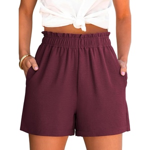 image:imageANRABESS Shorts for Women Summer Casual with PocketsWine Red