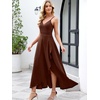 image:imageANRABESS Formal Dresses for Women Gowns Evening Party Cocktail Long DressRed Brown