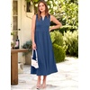 image:imageANRABESS Women Casual Maxi Dress Sleeveless V Neck Summer Beach SundressBlue