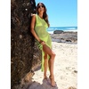 image:imageANRABESS Women Crochet Swimsuit Coverup Bathing Suit Beach Maxi DressFluorescent Green