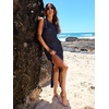 image:imageANRABESS Women Crochet Swimsuit Coverup Bathing Suit Beach Maxi DressNavy Blue