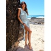 image:imageANRABESS Women Crochet Swimsuit Coverup Bathing Suit Beach Maxi DressSky Blue