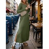 image:imageANRABESS Women Long Sleeve Fall Maxi Dresses with Pockets Wrinkle FreeArmy Green