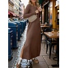 image:imageANRABESS Women Long Sleeve Fall Maxi Dresses with Pockets Wrinkle FreeBrown