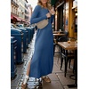 image:imageANRABESS Women Long Sleeve Fall Maxi Dresses with Pockets Wrinkle FreeDeep Blue