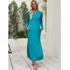 image:imageANRABESS Women Long Sleeve Fall Maxi Dresses with Pockets Wrinkle FreeLake Blue