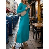 image:imageANRABESS Women Long Sleeve Fall Maxi Dresses with Pockets Wrinkle FreeLake Blue