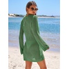 image:imageANRABESS Women Swimsuit Coverup Swimwear Crochet Bathing Suit Beach DressGrass