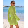 image:imageANRABESS Women Swimsuit Coverup Swimwear Crochet Bathing Suit Beach DressGreen