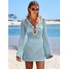 image:imageANRABESS Women Swimsuit Coverup Swimwear Crochet Bathing Suit Beach DressSky