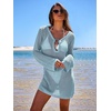 image:imageANRABESS Women Swimsuit Coverup Swimwear Crochet Bathing Suit Beach DressSky