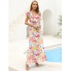 image:imageANRABESS Women Wedding Guest Dresses Floral Empire Waist Maxi DressFloral Pink Yellow