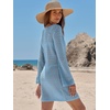 image:imageANRABESS Womens Crochet Swimsuit Cover Ups Summer Beach Vacation DressesSky