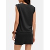 image:imageANRABESS Womens Skirt Sets Summer 2 piece OutfitsBlack