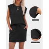 image:imageANRABESS Womens Skirt Sets Summer 2 piece OutfitsBlack