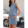 image:imageANRABESS Womens Skirt Sets Summer 2 piece OutfitsLight Blue