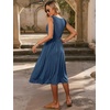 image:imageANRABESS Womens Smocked Summer Sleeveless Midi DressesBlue