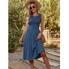 image:imageANRABESS Womens Smocked Summer Sleeveless Midi DressesBlue
