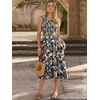 image:imageANRABESS Womens Smocked Summer Sleeveless Midi DressesFlower Cluster