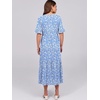 image:imageANRABESS Womens Summer Casual Maxi Dresses Ruffle Short Sleeve DressBlue Floral