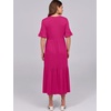 image:imageANRABESS Womens Summer Casual Maxi Dresses Ruffle Short Sleeve DressRose