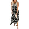image:imageANRABESS Womens Summer Maxi Dress Sleeveless Casual Sundress with PocketsDot