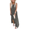 image:imageANRABESS Womens Summer Maxi Dress Sleeveless Casual Sundress with PocketsDot