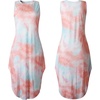 image:imageANRABESS Womens Summer Maxi Dress Sleeveless Casual Sundress with PocketsTie Dye Rainbow