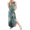 image:imageANRABESS Womens Summer Maxi Dress Sleeveless Casual Sundress with PocketsTie Dye Tea Green