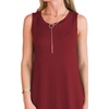 image:imageANRABESS Womens Summer Maxi Dress Sleeveless Casual Sundress with PocketsWinered