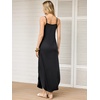 image:imageANRABESS Womens Summer Maxi Dress Spaghetti Strap Sundress with PocketsBlack
