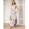 image:imageANRABESS Womens Summer Maxi Dress Spaghetti Strap Sundress with PocketsInk Wash Floral