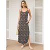 image:imageANRABESS Womens Summer Maxi Dress Spaghetti Strap Sundress with PocketsLeopard