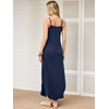 image:imageANRABESS Womens Summer Maxi Dress Spaghetti Strap Sundress with PocketsNavy Blue