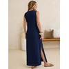 image:imageANRABESS Womens Summer Sundress Wrinkle Free Sleeveless Maxi Dress ampPockets