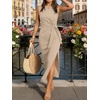 image:imageANRABESS Womens Summer WrinkleFree Tank Maxi DressApricot