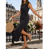 image:imageANRABESS Womens Summer WrinkleFree Tank Maxi DressBlack