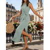 image:imageANRABESS Womens Summer WrinkleFree Tank Maxi DressLight Green