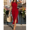 image:imageANRABESS Womens Summer WrinkleFree Tank Maxi DressRed