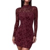 Burgundy Floral
