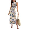 Print Blue Floral