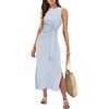 Striped Light Blue