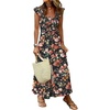 Print Orange Floral