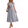Navy White Stripe