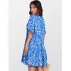 image:imageANRABESS Dresses for Women Summer Casual V Neck Ruffle Sleeve Mini DressBlue Pink Floral