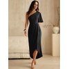 image:imageANRABESS Women One Shoulder Formal Wedding Guest DressBlack