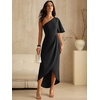 image:imageANRABESS Women One Shoulder Formal Wedding Guest DressBlack