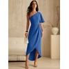 image:imageANRABESS Women One Shoulder Formal Wedding Guest DressBlue
