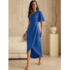 image:imageANRABESS Women One Shoulder Formal Wedding Guest DressBlue