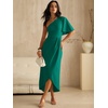 image:imageANRABESS Women One Shoulder Formal Wedding Guest DressLake